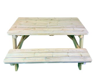 Buy Wooden Picnic Table/bench, Heavy Duty Pub Bench, Picnic Table