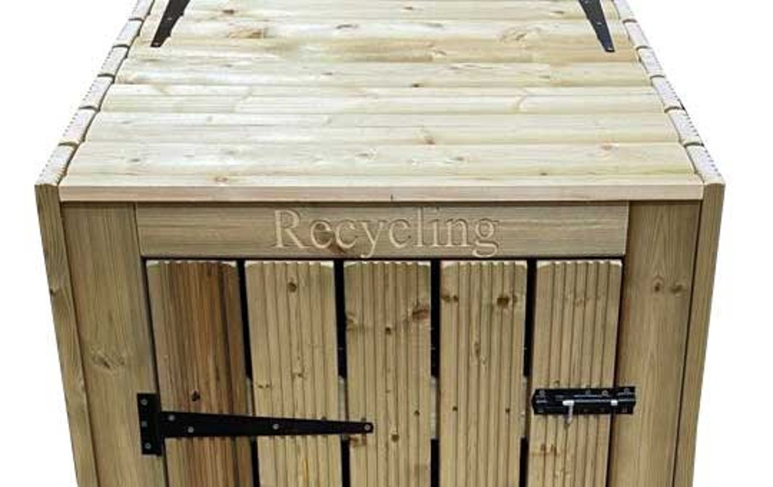 Premium Wooden Bin Store Single Wheelie Bin Storage Double Etsy UK