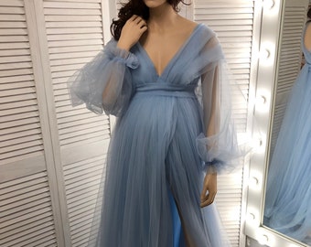 Blue Plus Size Baby Shower Dress 2XL3XL - Tulle Maternity Gown - Etsy Blue Plus Size Baby Shower Dress 2XL3XL - Tulle Maternity Gown - Etsy