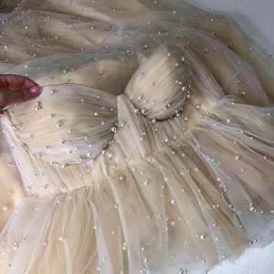 Sukienka ciążowa z pereł na sesję zdjęciową, baby shower, sukienka z długimi rękawami, sukienka ciążowa, różowa, długa sukienka ciążowa, długość do podłogi, różowa,