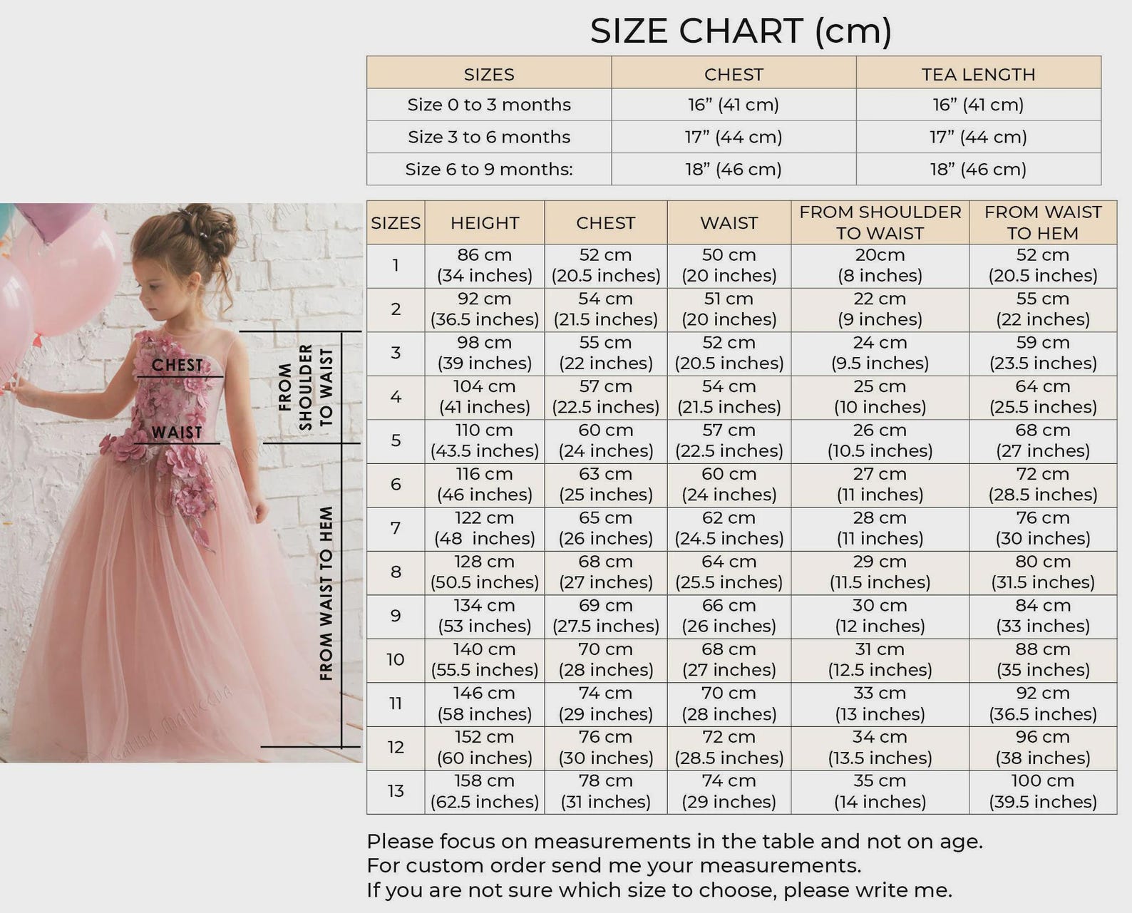 One Shoulder with Flower Flower Girl Dress Dusty Rose