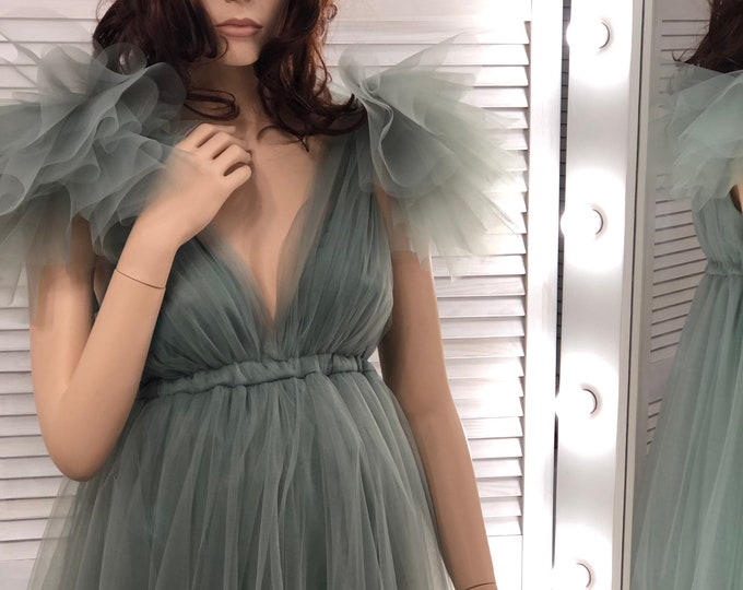 Sage Green Maternity Dress for Photo Shoot Baby Shower Dress Etsy