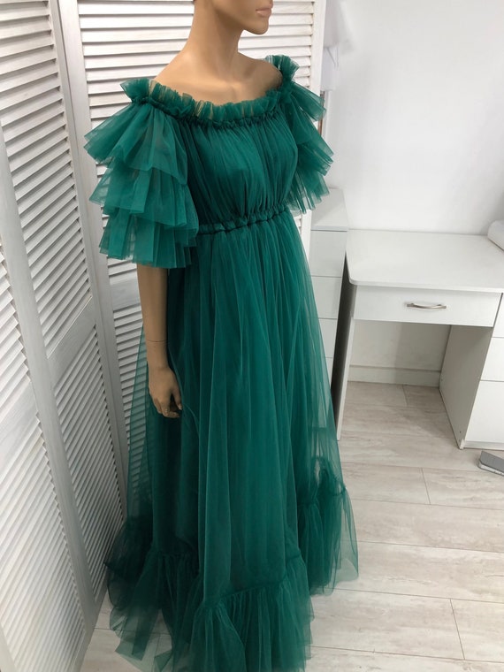 chinese dress ladies Maroon Off the Shoulder Maternity Cocktail Dress with Long Sleeves
