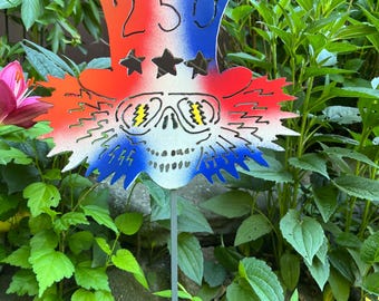 250 Jahre Edition Gratulant Dead Uncle Sam Gartenpfahl