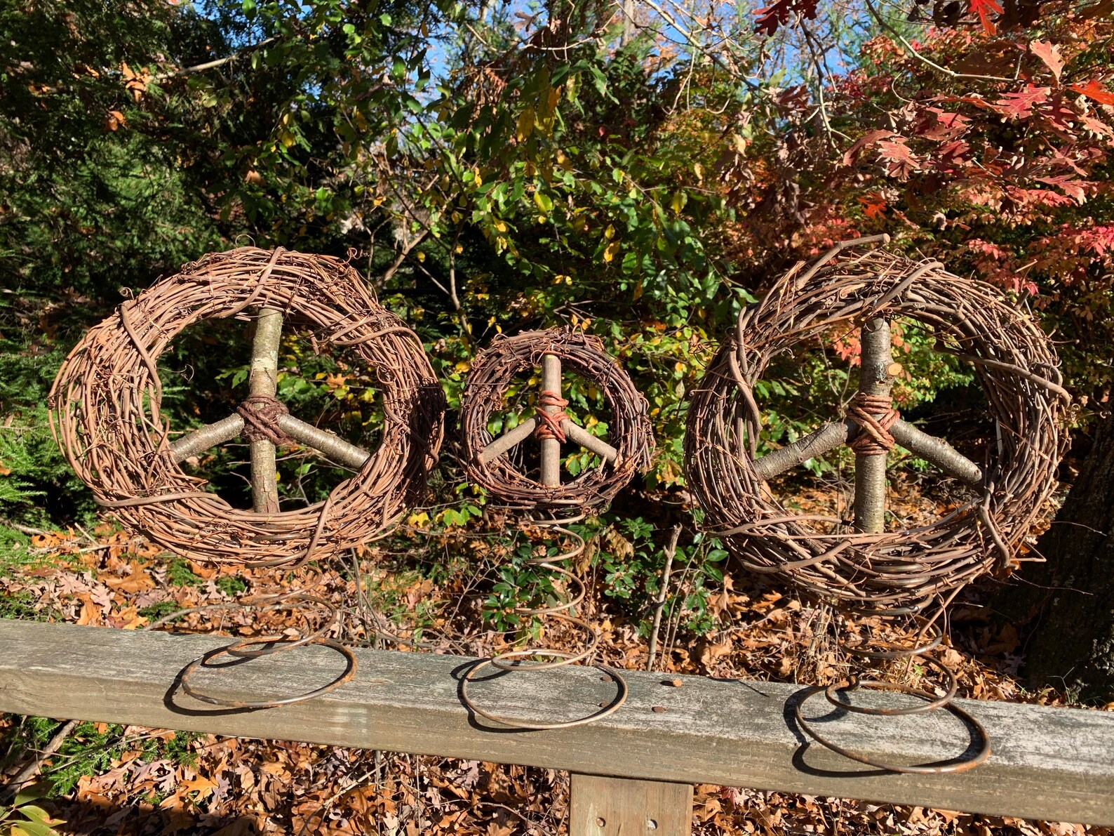 Peace Sign Tree Topper | Etsy