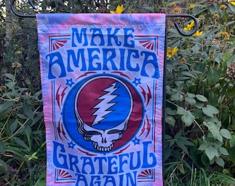 Make America Grateful Again Garden Flag