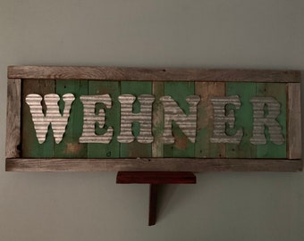 Custom Name Sign