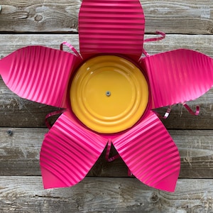 Tin Flower Garden Art