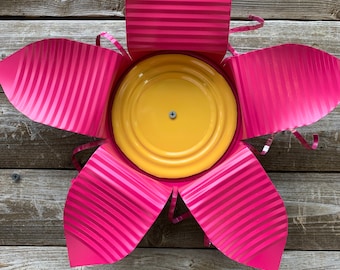 Tin Flower Garden Art