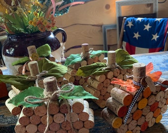 Wein Kork Kürbisse