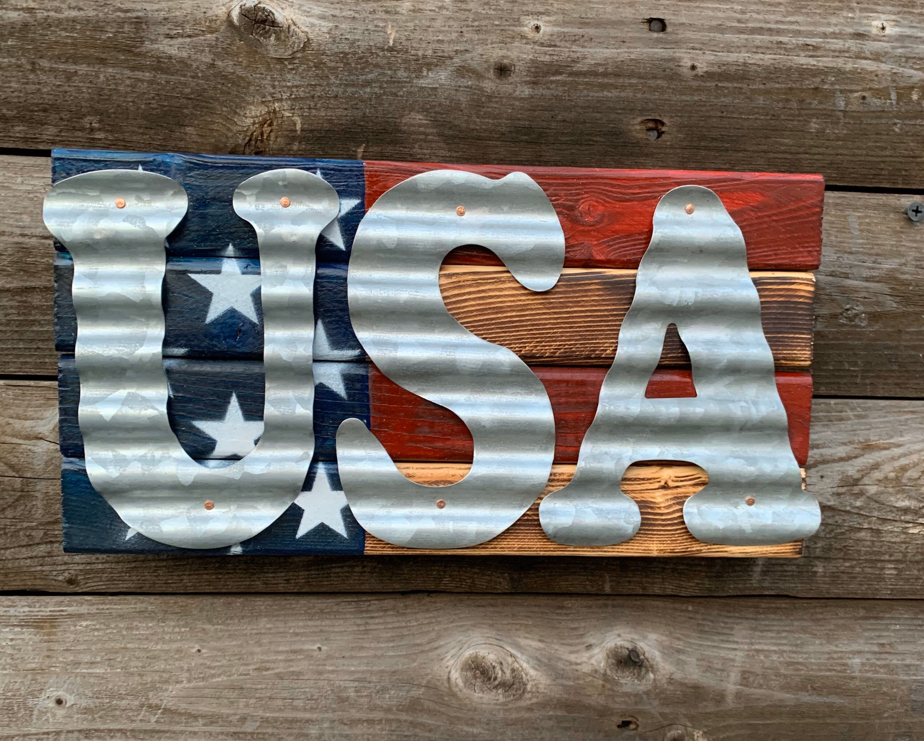 USA Sign Etsy