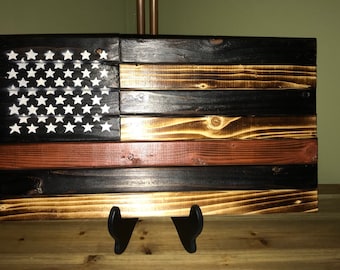 Mini Thin Red Line Flag