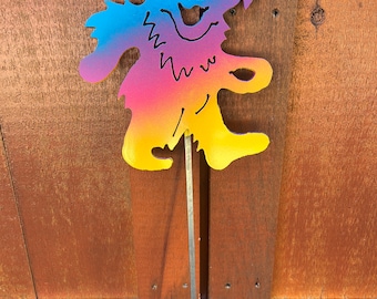 Grateful Dead Dancing Bear Garden Stakes