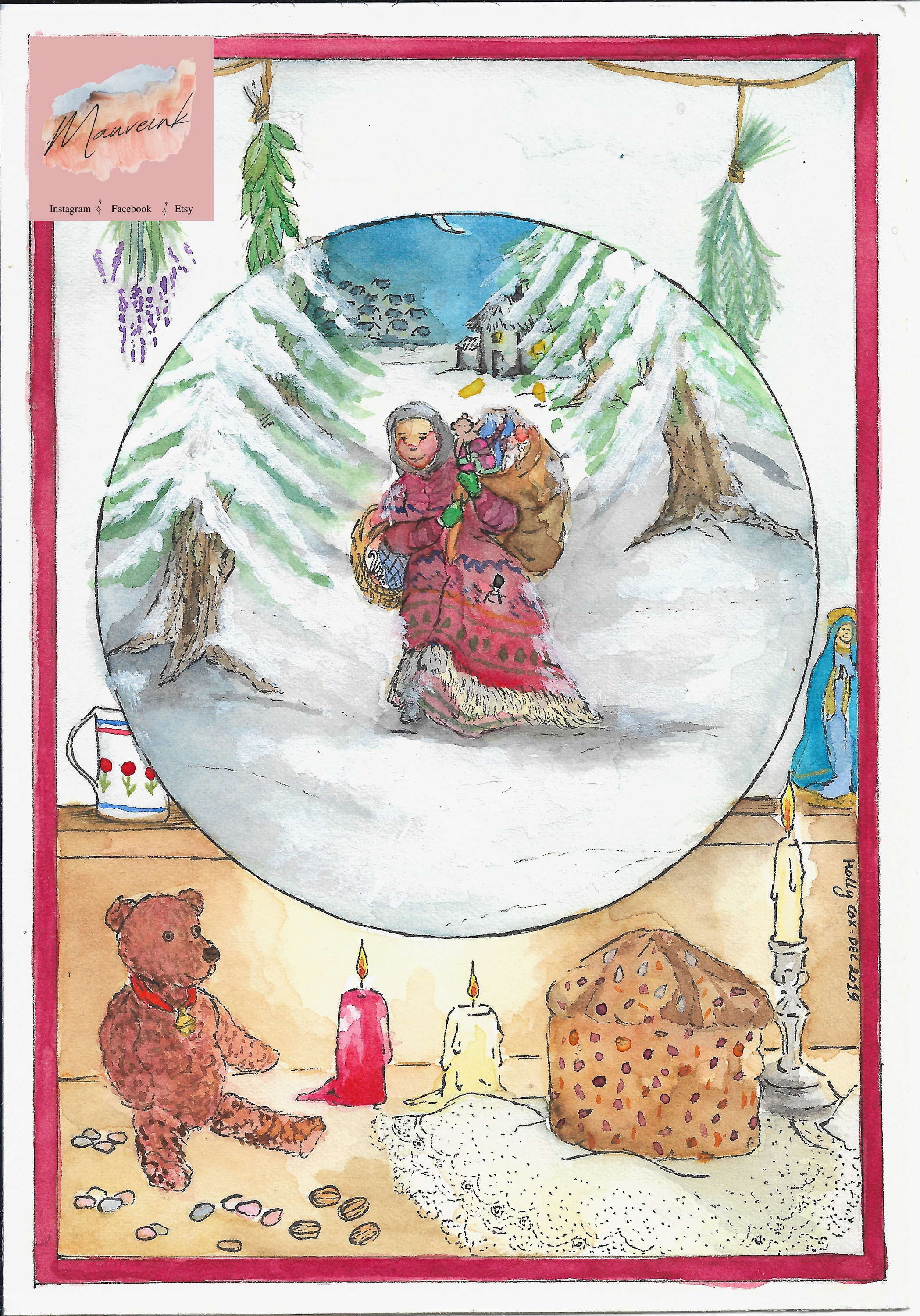 La Befana Printable - Etsy