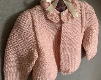 Merino wool baby coat