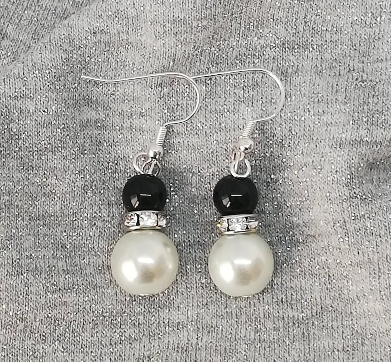 Dangling earrings Mother/'s day Gift for her Wedding Pearl Jewelry With rhinestones Pearl Earrings Bridesmaids Jewelry,Bride jewelry