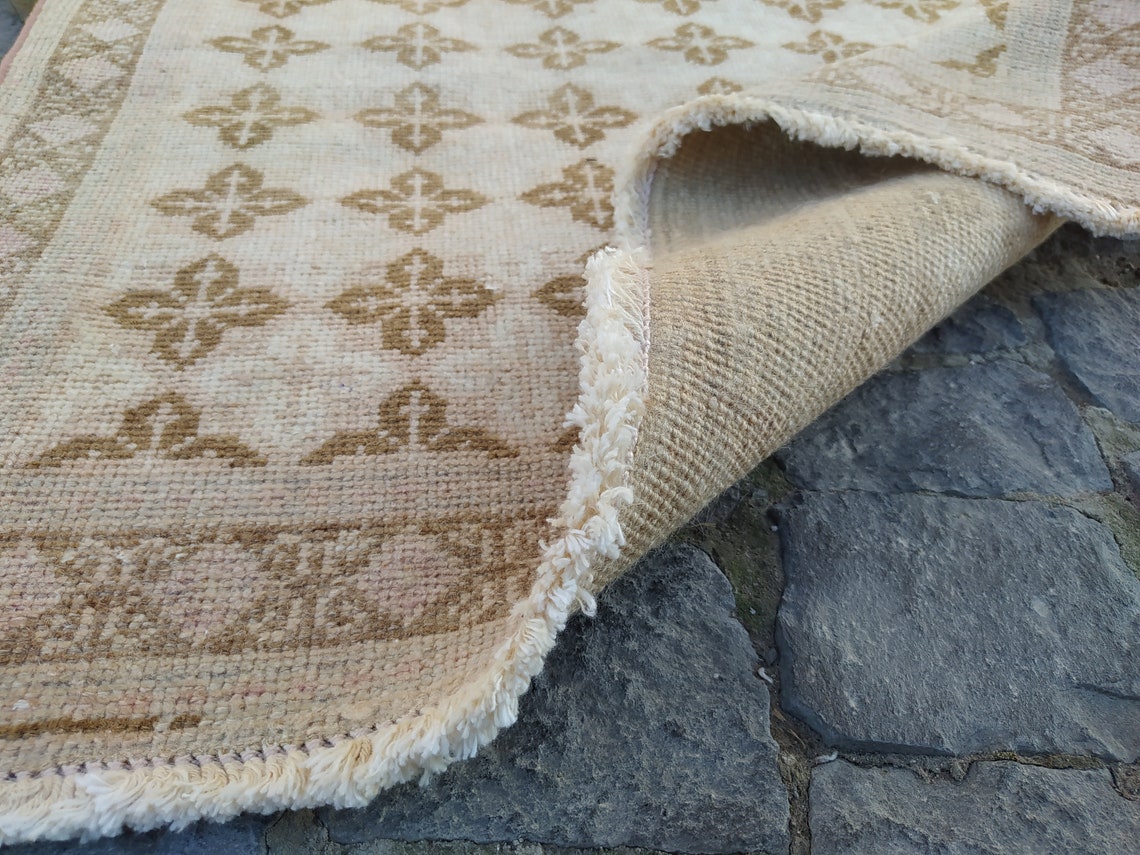 Kleine Vintage Teppich 28 x 47 ft orientalischen Teppich | Etsy