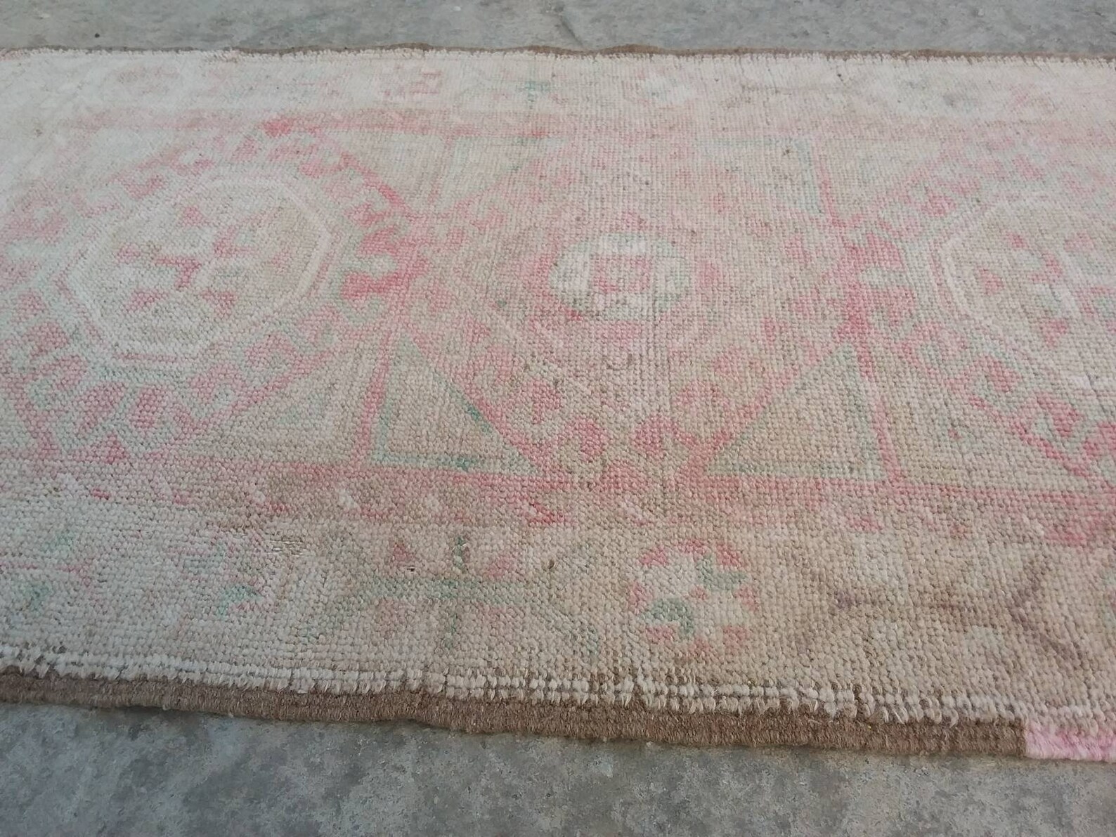 Small Vintage Bathroom Rug Small Turkish Rug FREE SHIPPING Etsy