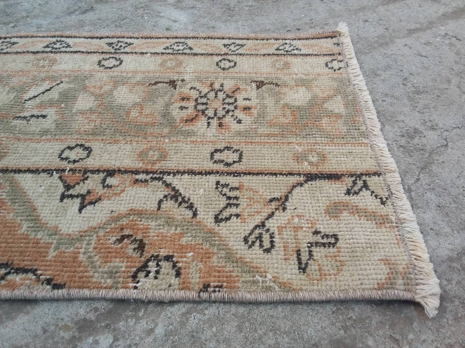 Vintage Mini Rug Decor Mini Rug Interior Designer Rugsmall Etsy UK