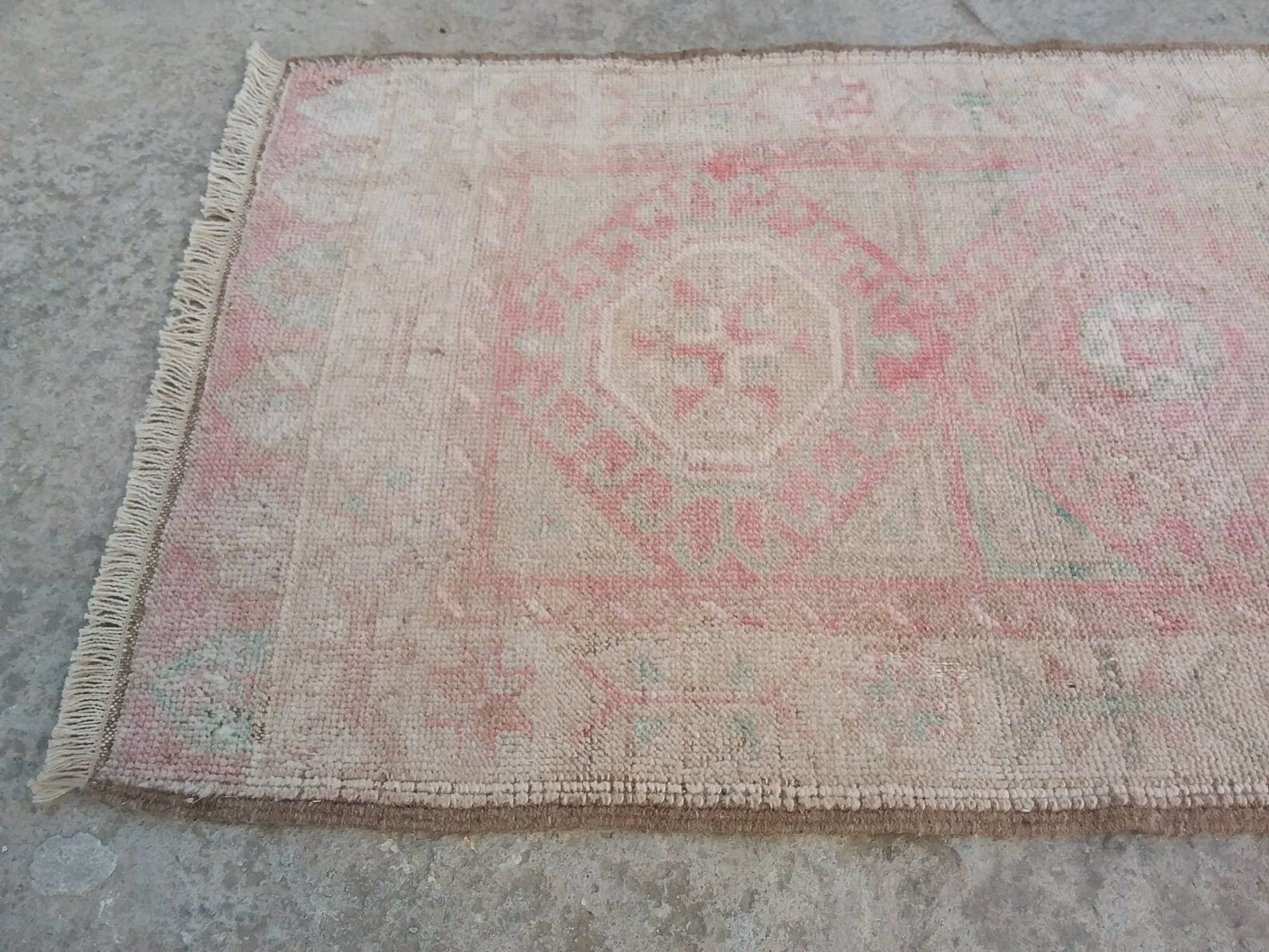 Small Vintage Bathroom Rug Small Turkish Rug FREE SHIPPING Etsy