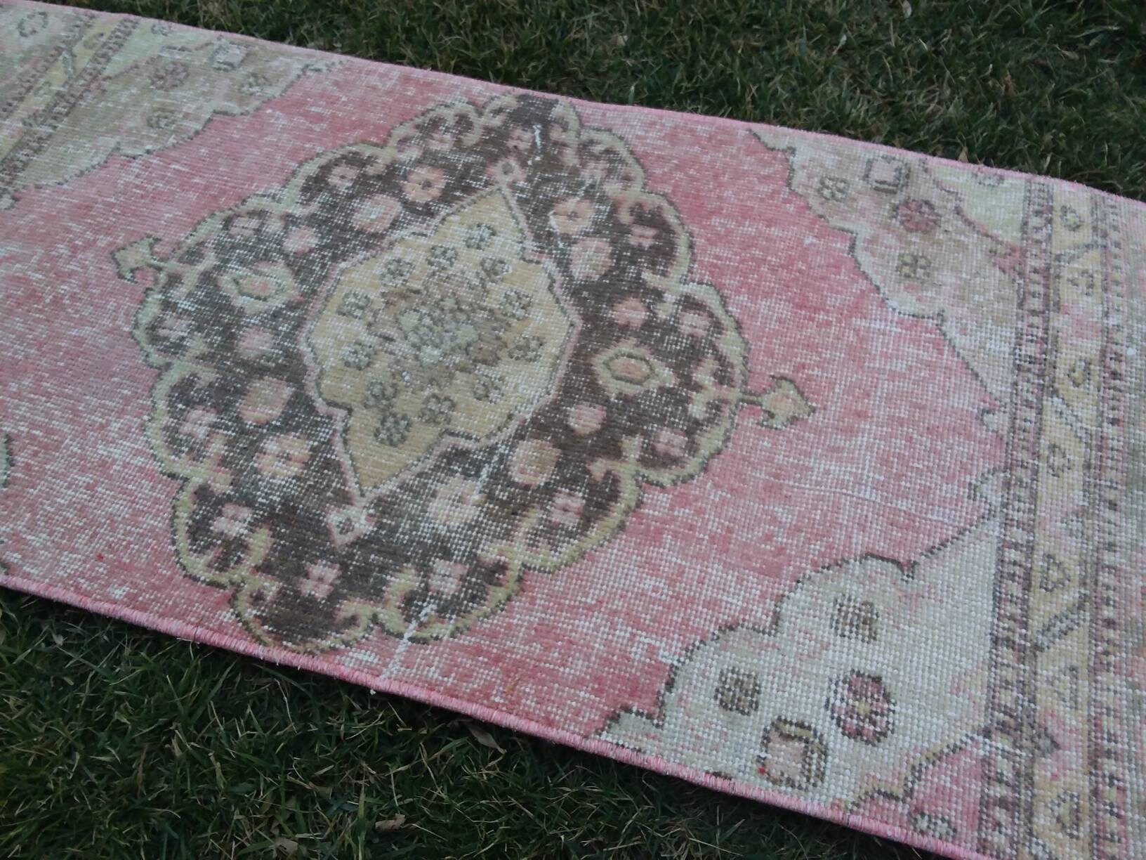 2.0x4.8 kitchen small rug / vintage small rug / oushak small Etsy