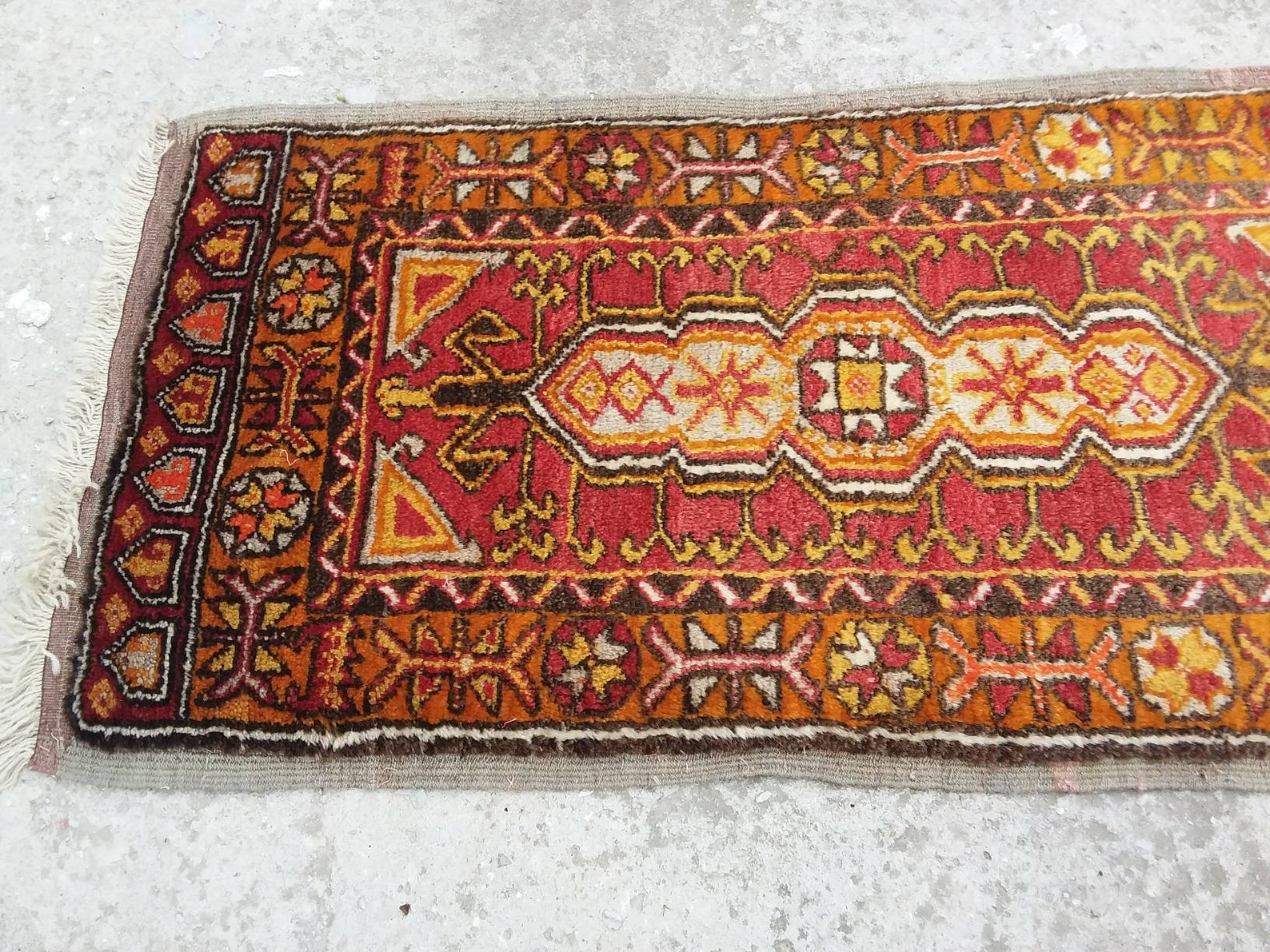 Powder Room Rug Kitchen Small Rug Bedside Rug Handwoven Etsy UK