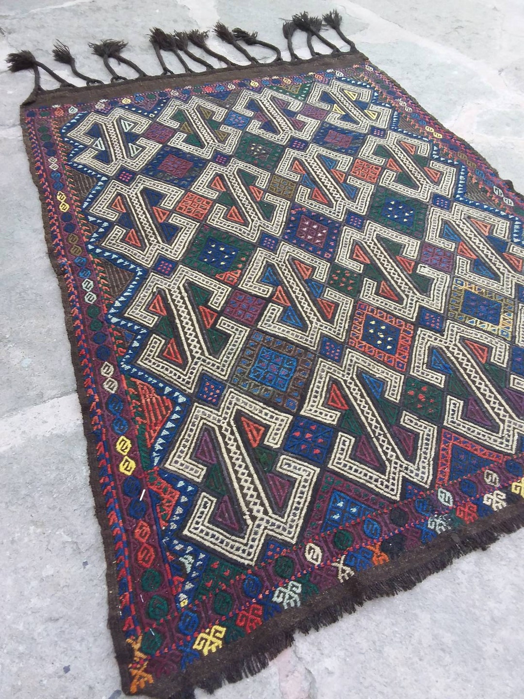 Turkish Natural Dyed Kilims,washable Kilim Rug, Natural Dyed Rugs
