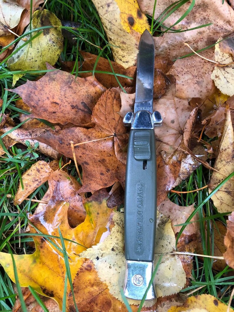 Knife Stiletto Nato Military Rostfrei - Etsy Australia