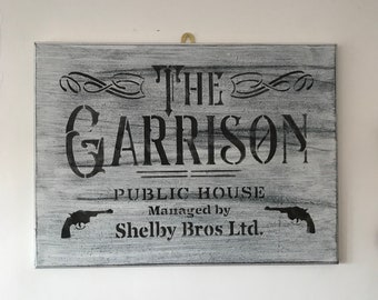 Peaky blinders wall art