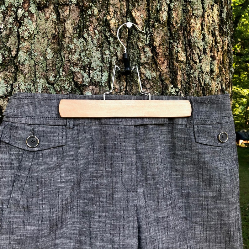 VintageRetro Women/'s Gray Professional Pants Size 10P
