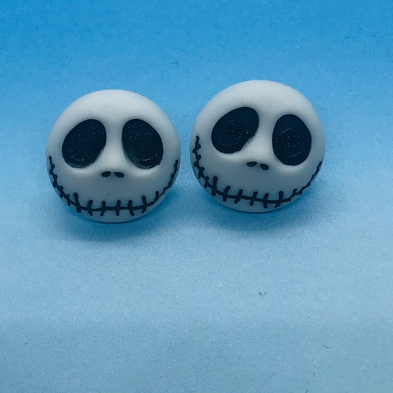 Jack Skellington Earrings The Nightmare Before Christmas Etsy