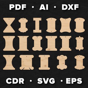 Download Floss Bobbin Svg Set Of Laser Cutting Dxf File Yarn Storage Etsy PSD Mockup Templates