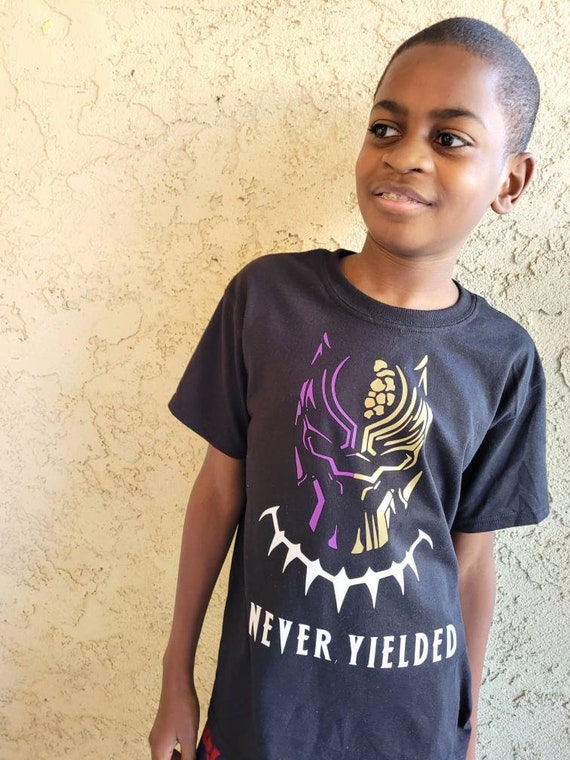 Black Panther Unisex Kids and Adult Tshirt | Etsy