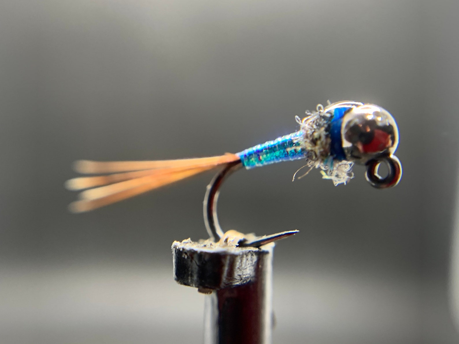 Blue Rainbow Warrior Nymph Fly Fly Fishing Flies Trout Etsy