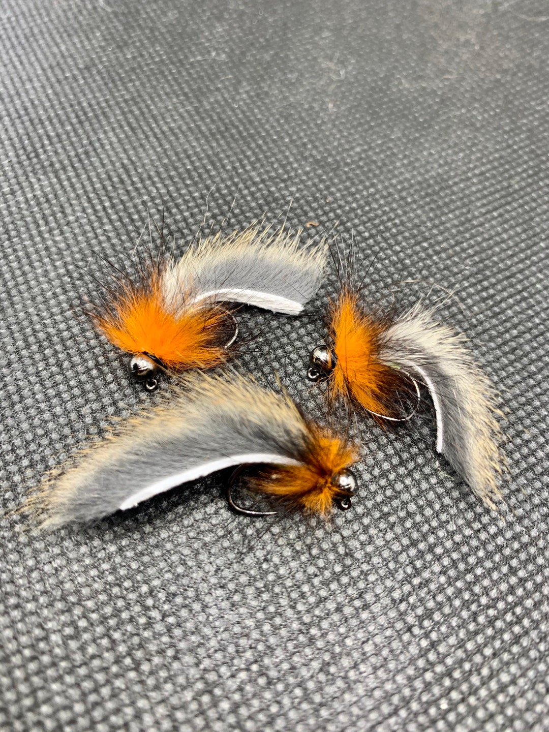 Natural/orange Pine Squirrel Tungsten Leech Jig Wooly Bugger Etsy UK