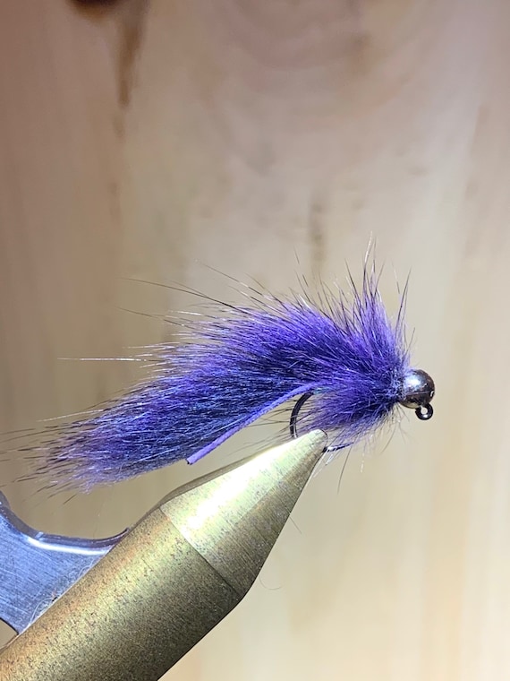 Purple Pine Squirrel Tungsten Leech Jig Wooly Bugger Beater Fly Fishing  Flies Trout Flies Salmon Flies Steelhead Flies -  Denmark
