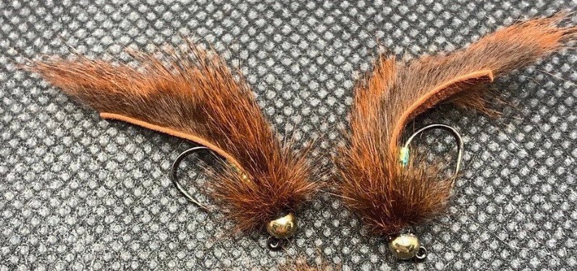 Rusty Pine Squirrel Tungsten Leech Jigs Wooly Bugger Beater Etsy