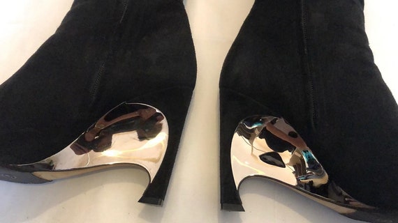 dior over the knee boots