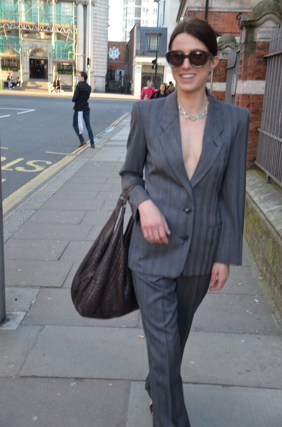 armani business suit