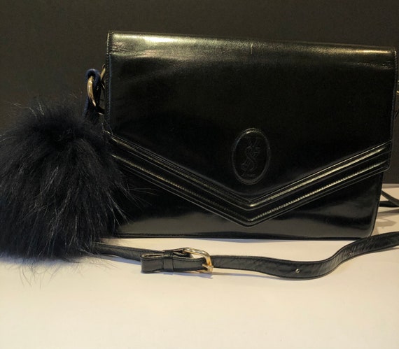 ysl fluffy bag
