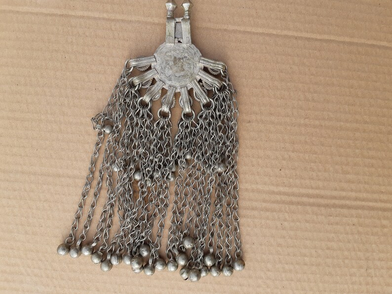 belly dance Vintage kuchi pendant vintage pendant Tribal pendant belly dancing Gypsy tribal Afghan Kuchi pendant