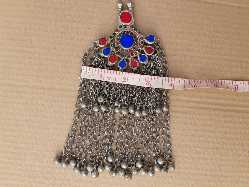 belly dance Vintage kuchi pendant vintage pendant Tribal pendant belly dancing Gypsy tribal Afghan Kuchi pendant