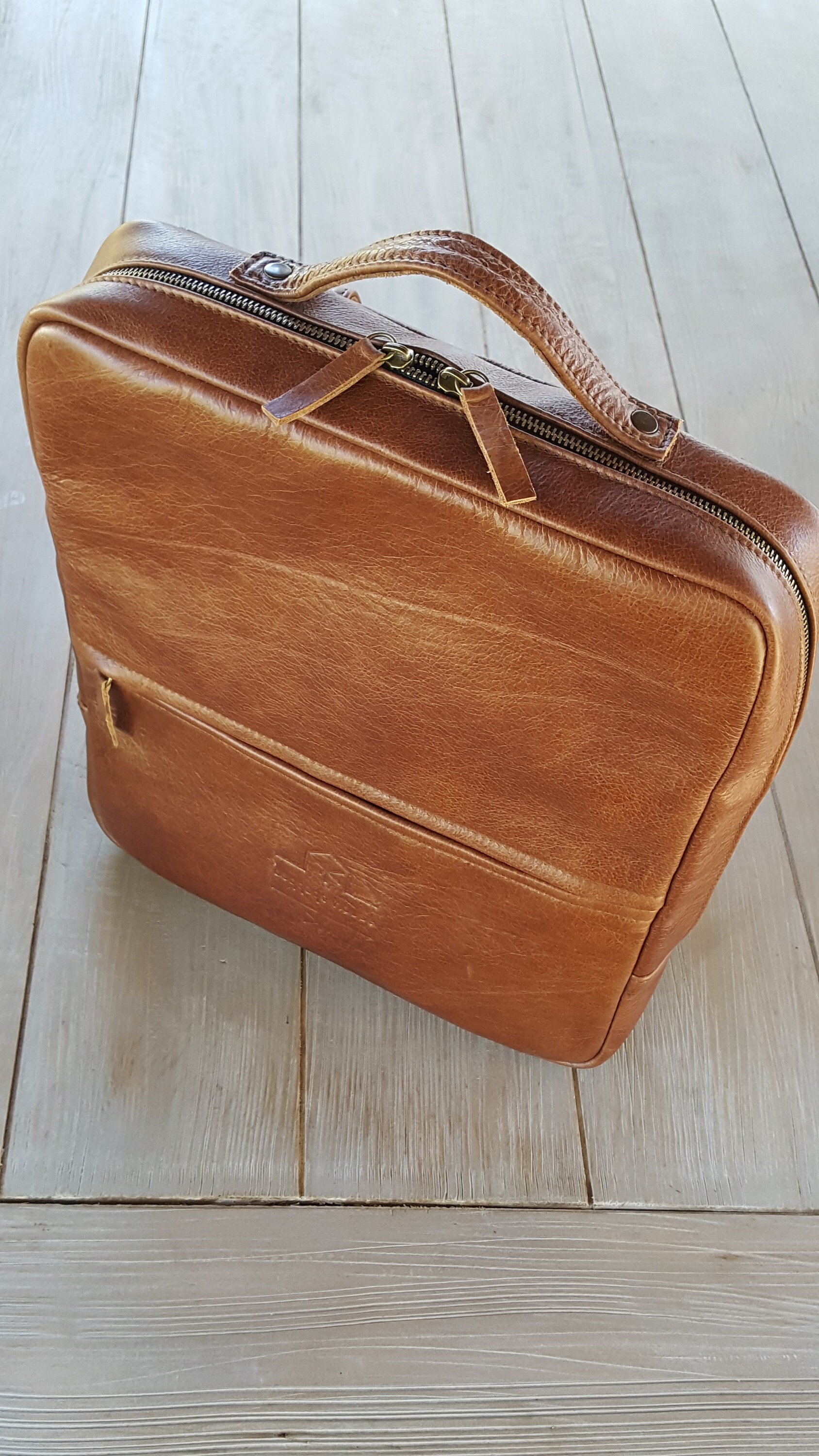 Tan Rucksack Brown Leather Backpack, Tan Rucksack, Minimalist Backpack, Laptop Bag ...