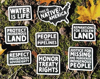 Native American Rights Collection - Canvas Iron On Patches