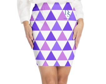 Lavender DS-Logo Skirt