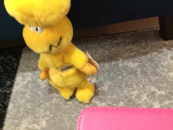 vintage cheesy guy soft toy patamates 1980s ish era 9 inch tall