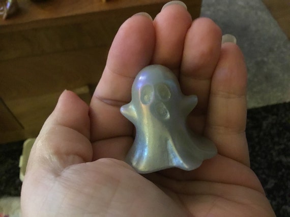 Aura jade natural ghost carved stone