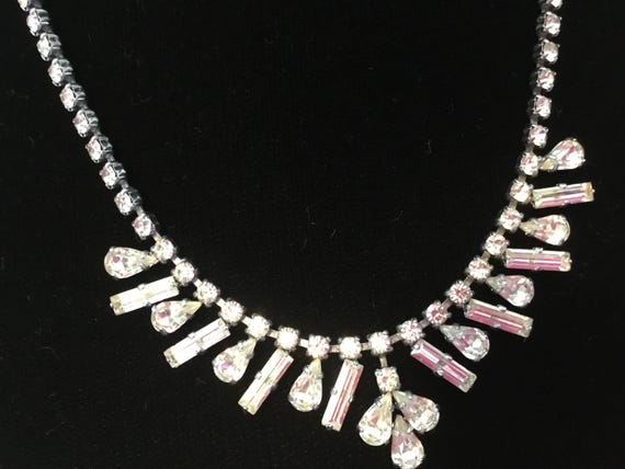 paste jewelery necklace 1940s