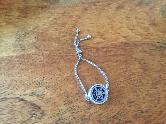 snowflake aromatherapy bracelet
