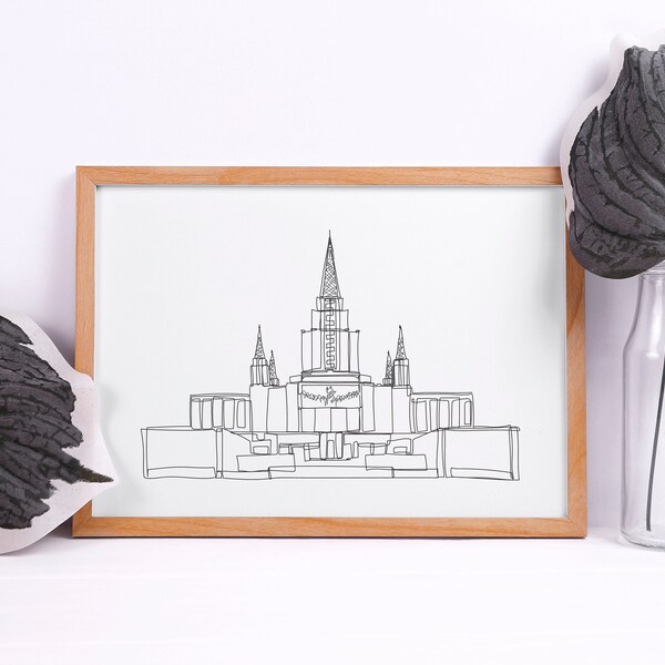 Oakland Temple - Etsy